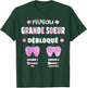 Future Big Sister Gamer Announcement Pregnancy Big Sister , Black, S T-Shirt - T-Shirt | Forest