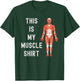 This Is My Muscle Shirt - Geeky Workout, Weight Lifting T-Shirt - T-Shirt | Forest