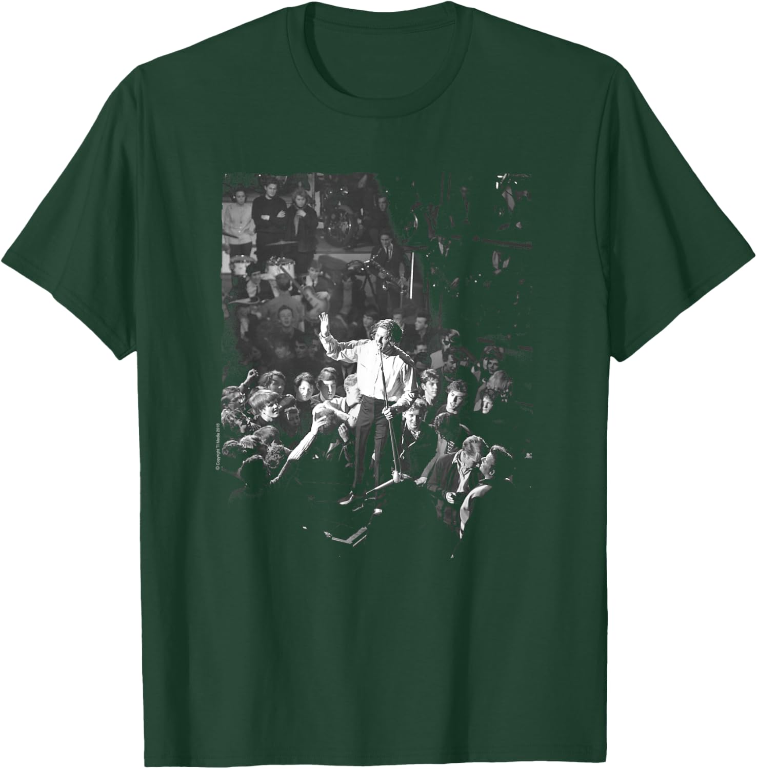 TV Times Jerry Lee Lewis Live by Stephen Wright , Black, S T-Shirt - T-Shirt | Forest