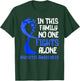 Myositis Awareness Blue Ribbon Hope Family Fighter T-Shirt - T-Shirt | Forest