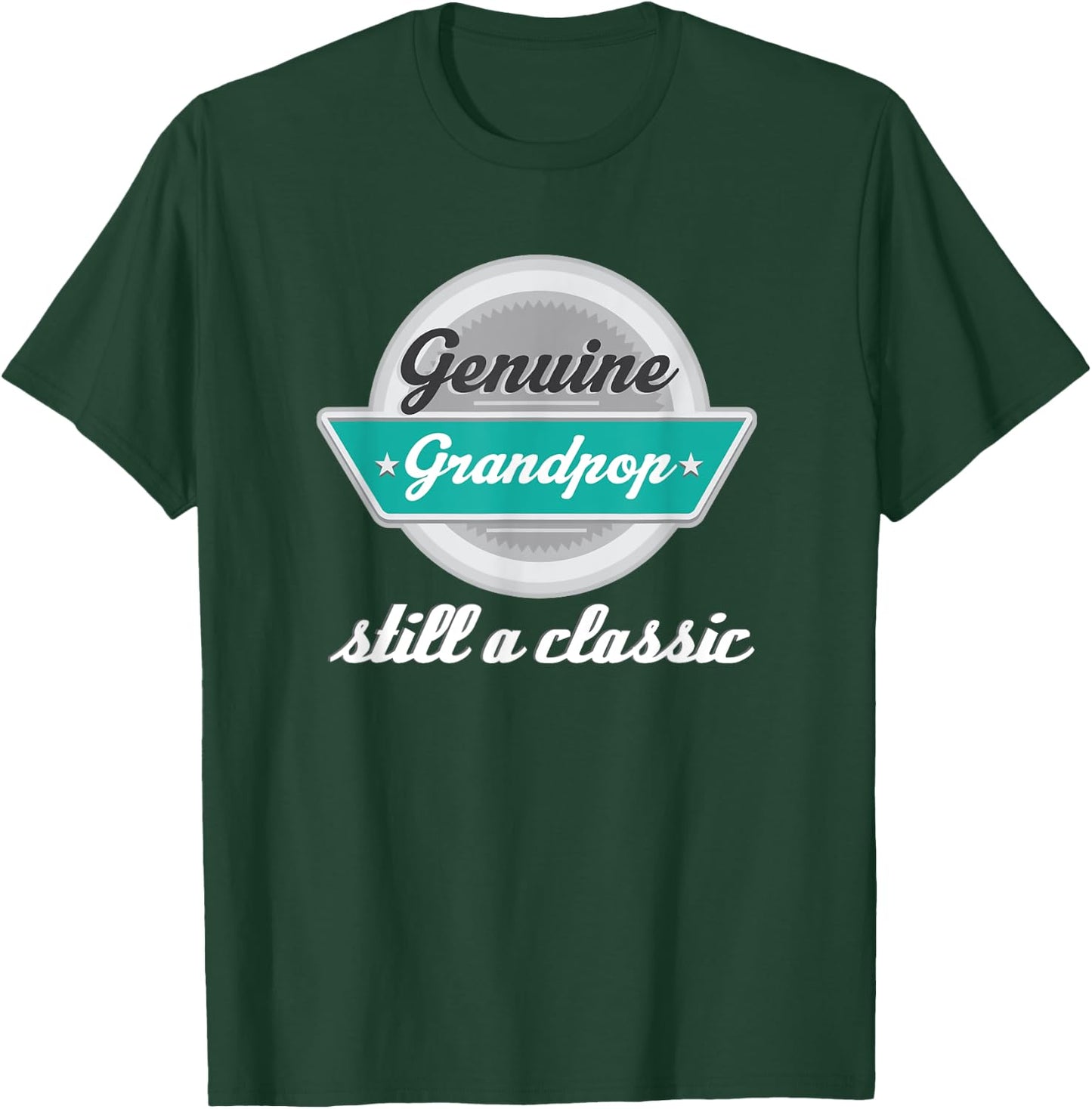 Grandpop Gift Grandpa T-Shirt - T-Shirt | Forest