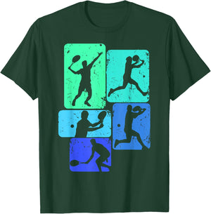 Tennis Player Children's Boys' , black T-Shirt - T-Shirt | Forest