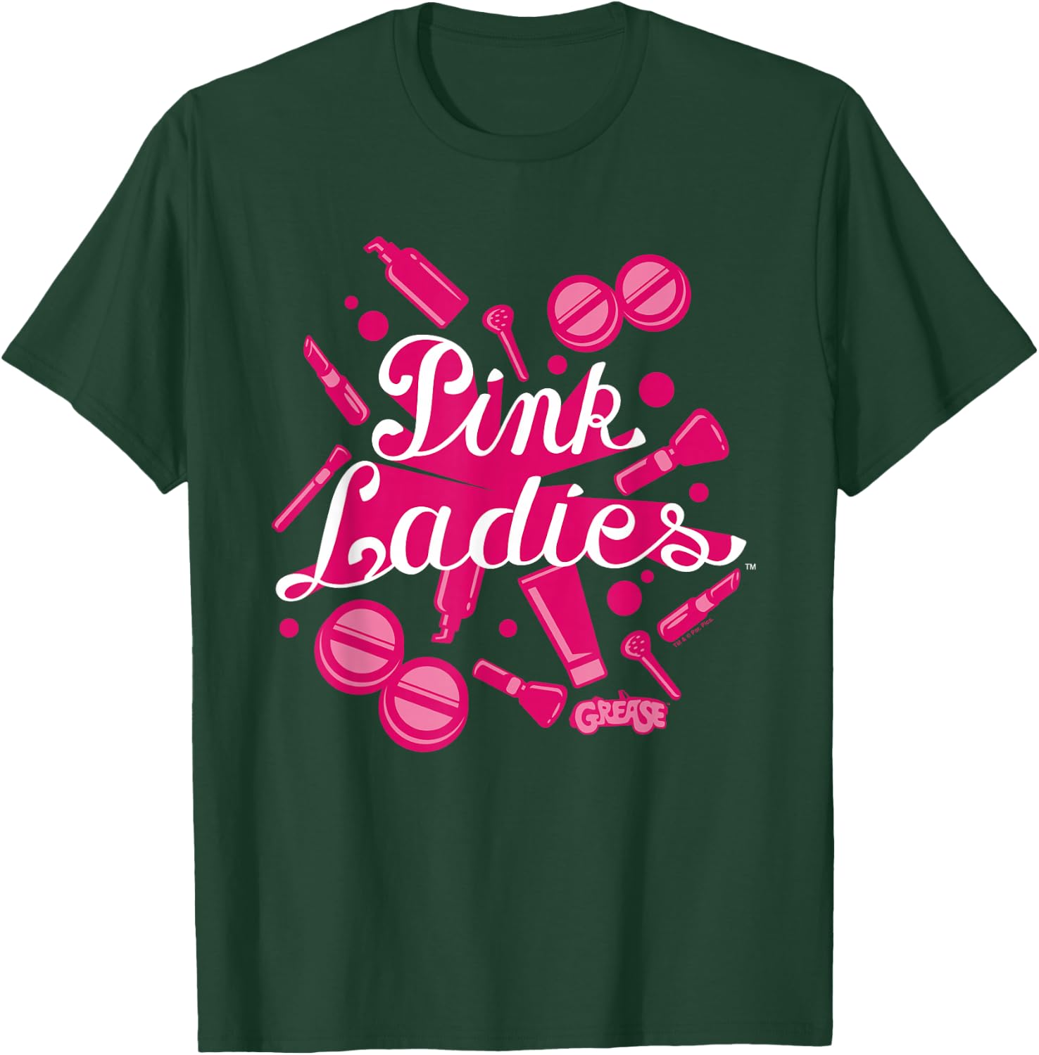 Grease Pink Ladies Accessories, Black, S T-Shirt - T-Shirt | Forest