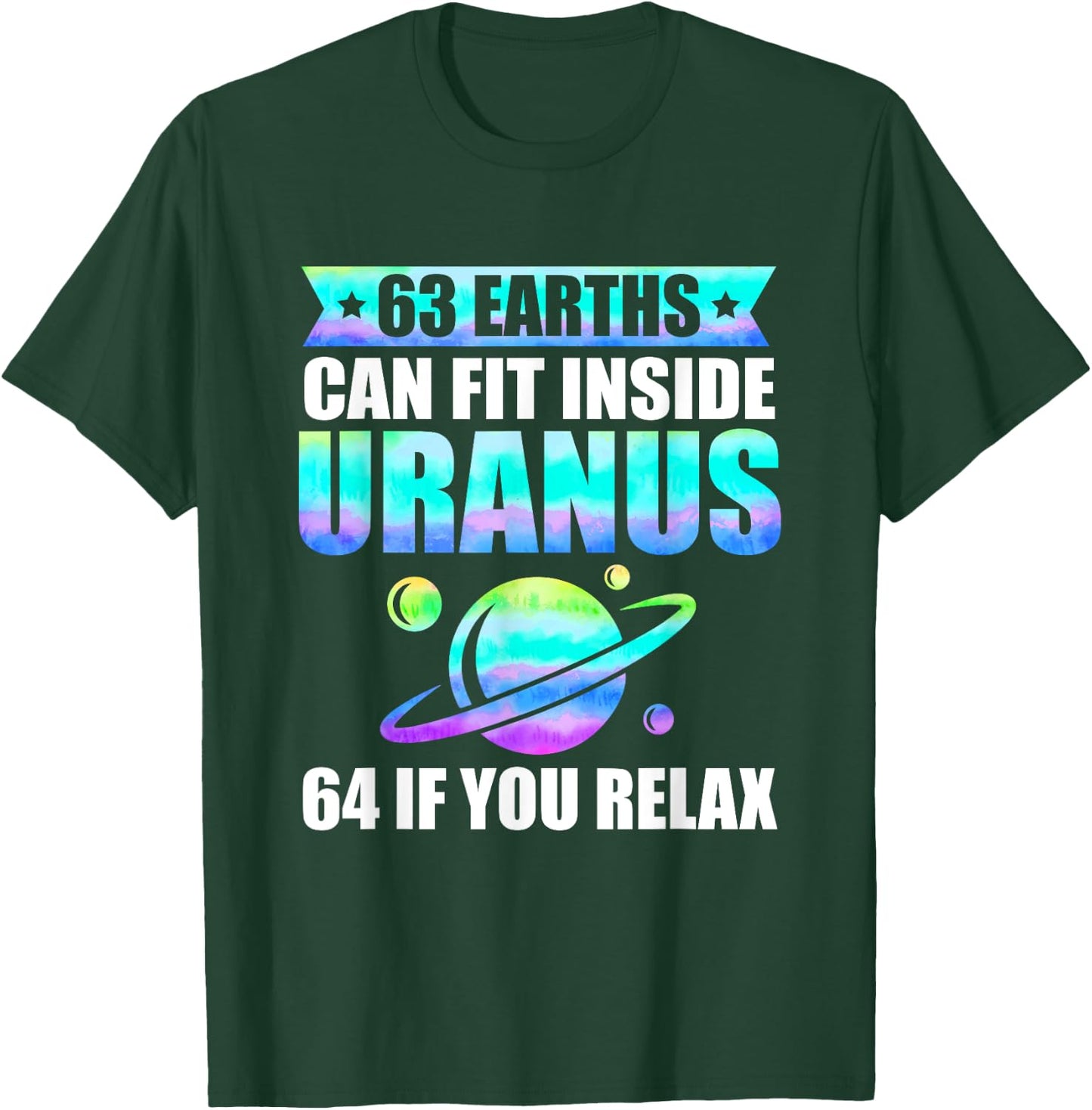 Funny Astronomy Uranus Astronomer Astrophysics T-Shirt - T-Shirt | Forest