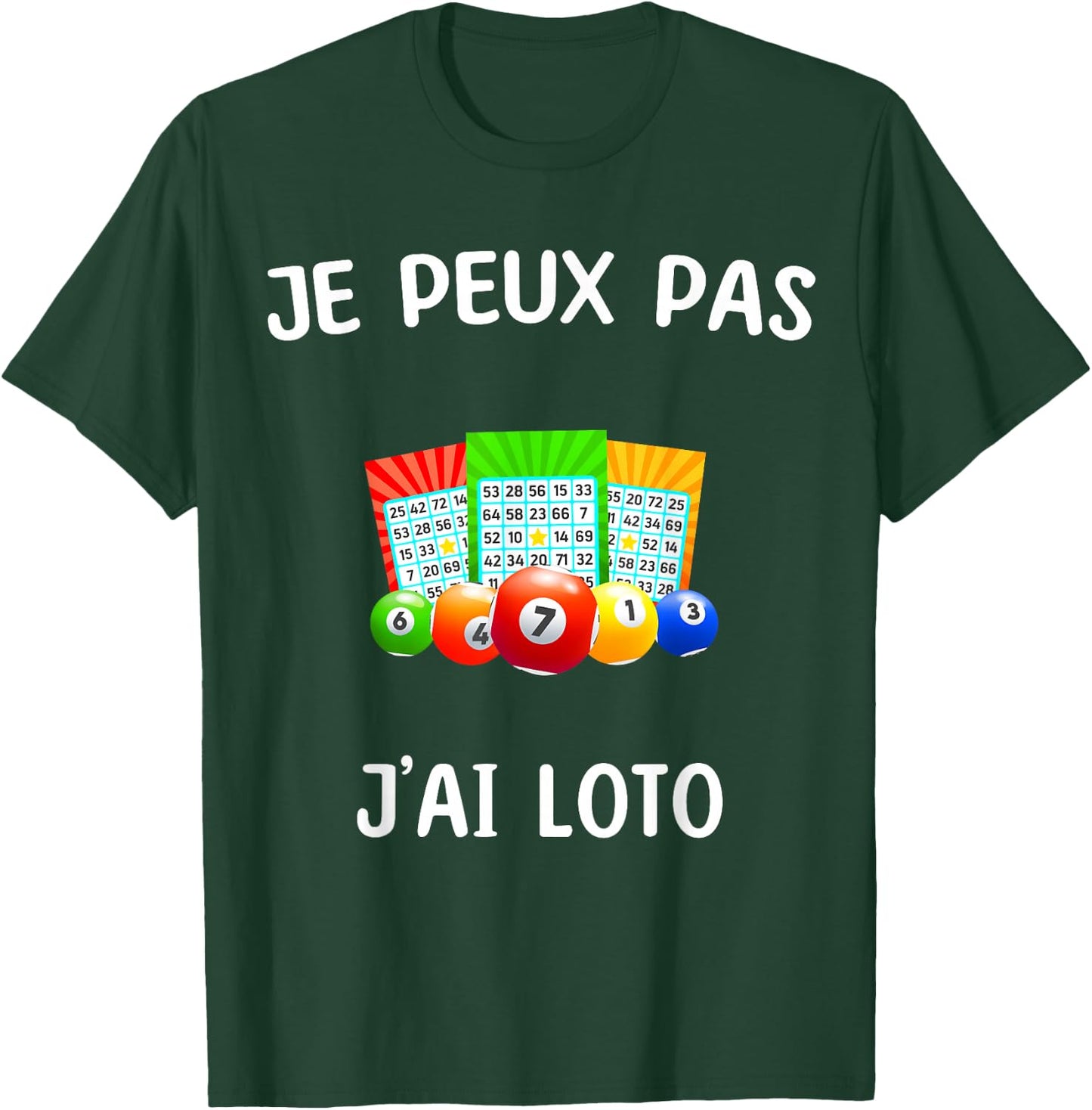 I Can't Have Loto , Black, S T-Shirt - T-Shirt | Forest
