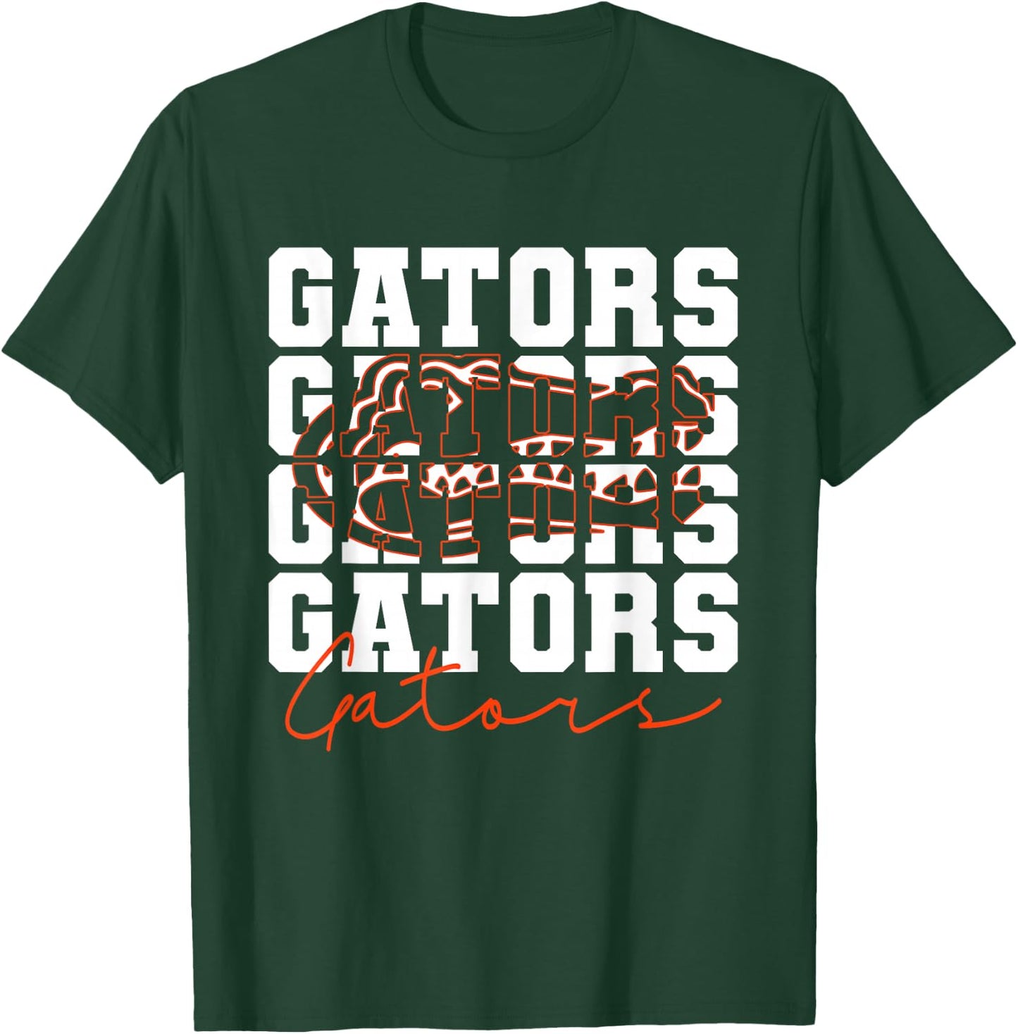 Gators Inspirational Design Gift Women Girls Boys T-Shirt - T-Shirt | Forest