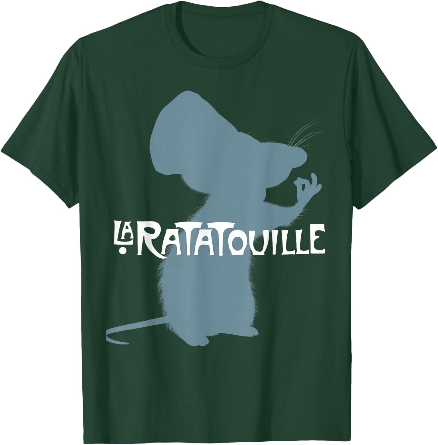 Disney Pixar Ratatouille Remy Chef's Kiss Silhouette T-Shirt - T-Shirt | Forest