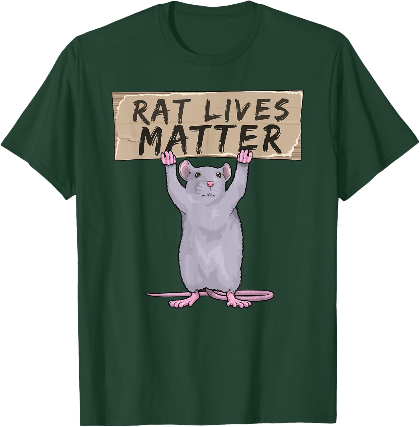 Rat Lives Matter T-Shirt - T-Shirt | Forest