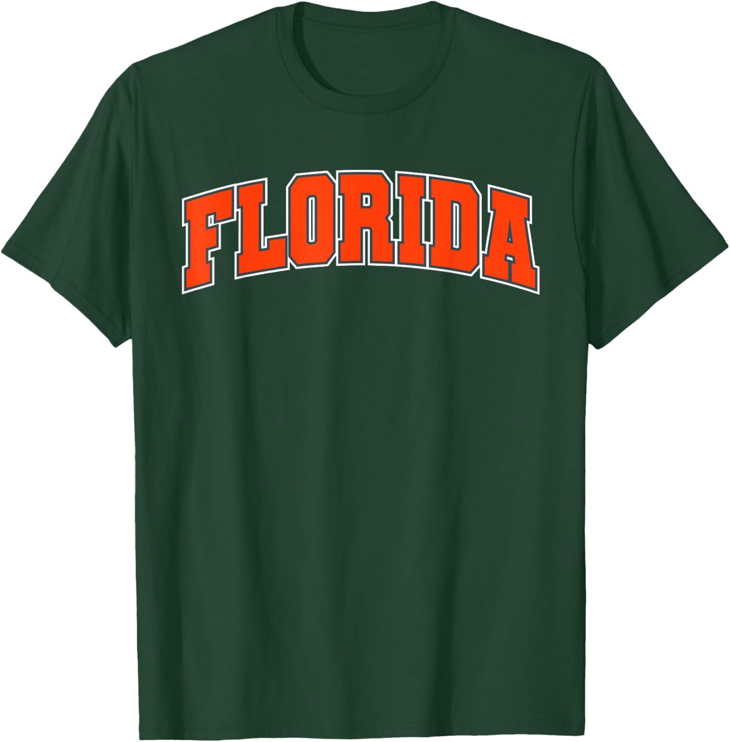Vintage Florida Text Style. T-Shirt - T-Shirt | Forest