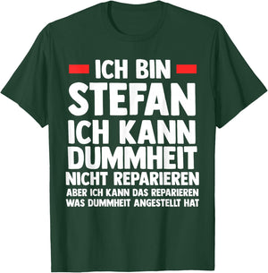 Men's Stefan , black T-Shirt - T-Shirt | Forest