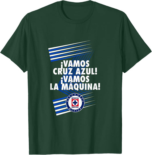 Cruz Azul - Score Big with Our Exclusive Collection T-Shirt - T-Shirt | Forest
