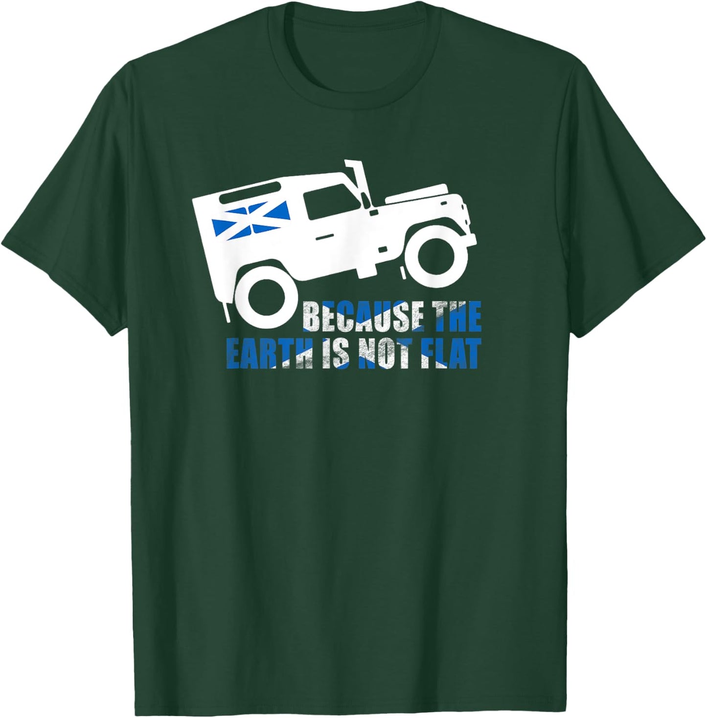 4x4 Earth Rover Scotland T-Shirt - T-Shirt | Forest