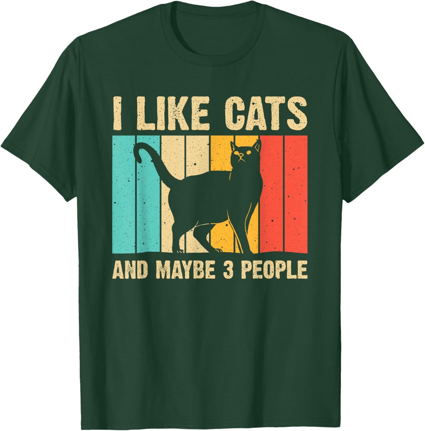 Funny Cat Design Cat Lover Women Animal Introvert T-Shirt - T-Shirt | Forest