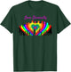 Love Diversity Rainbow Heart People T-Shirt - T-Shirt | Forest