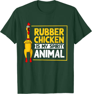 Rubber Chicken Costume Toy Rubber Chicken T-Shirt - T-Shirt | Forest