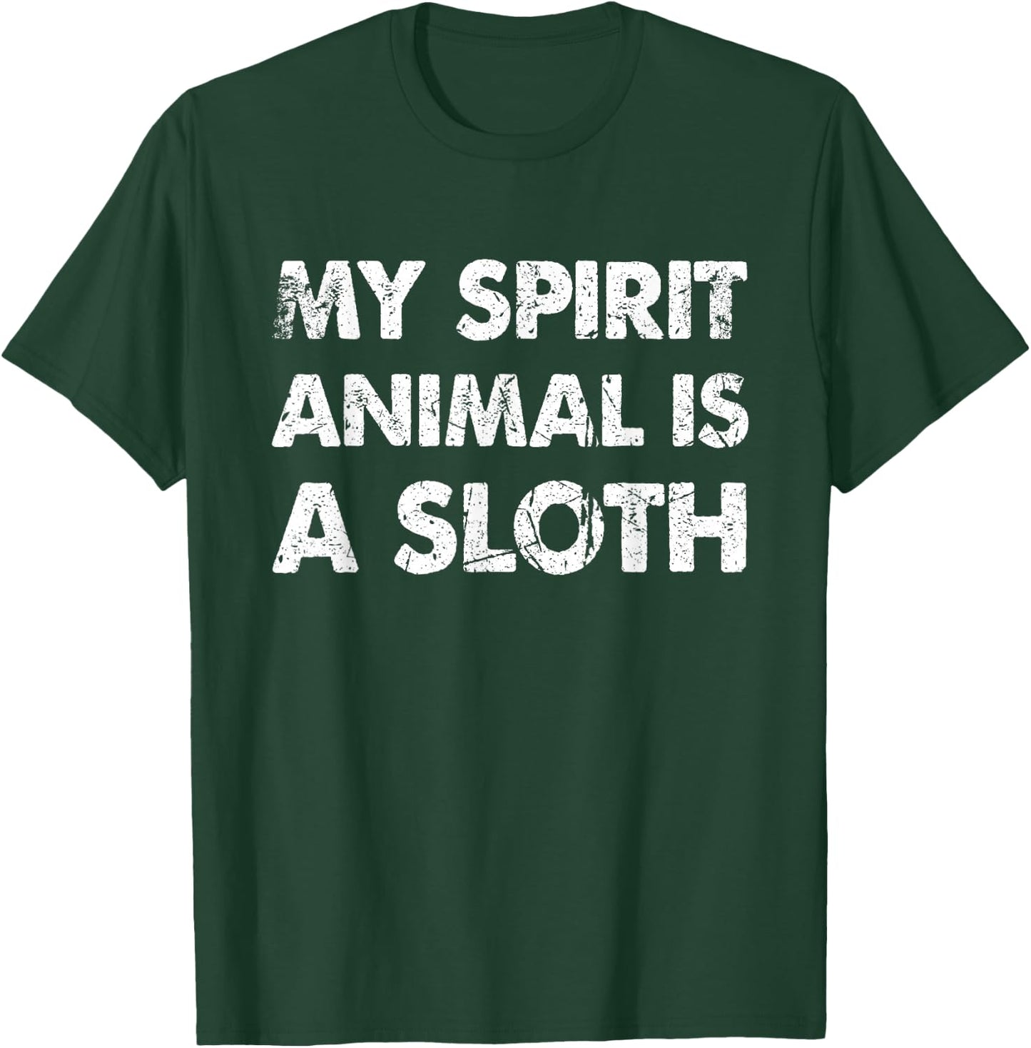 Funny My spirit animal is a sloth T-Shirt - T-Shirt | Forest