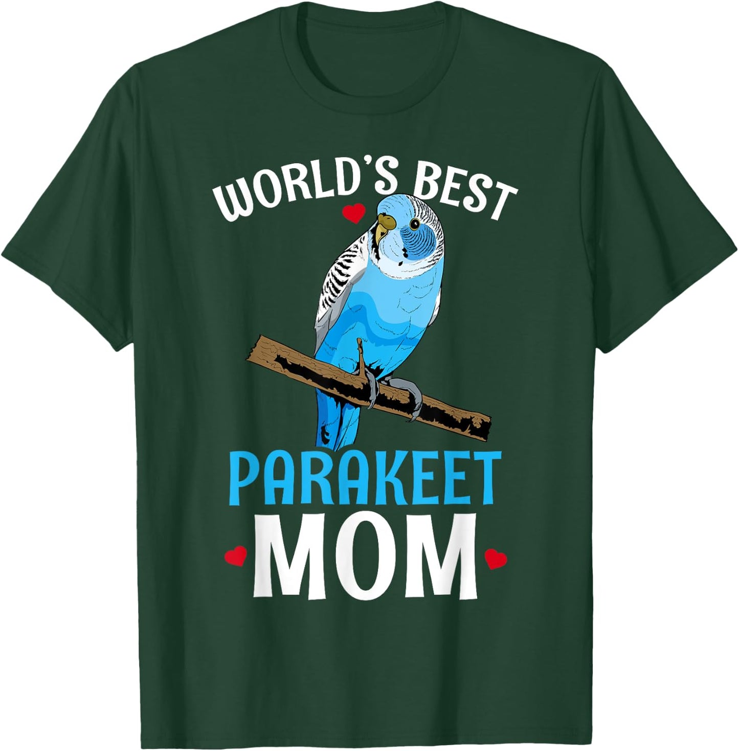 Parakeet Budgie T-Shirt - T-Shirt | Forest