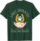 Easily Distracted By Dogs And Horses Funny Farm Animal Lover T-Shirt - T-Shirt | Forest