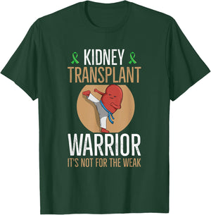 Organ Transplant Quote Kidney Donation Quote - -Adults, Black, Small, Short Sleeve, Classic Fit, Crew Collar, Modern, Lightweight, Medical T-Shirt - T-Shirt | Forest