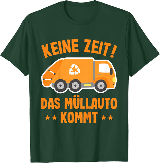 Müllauto | Rubbish Car Shirt Children | Children's Rubbish Collection T-Shirt - T-Shirt | Forest