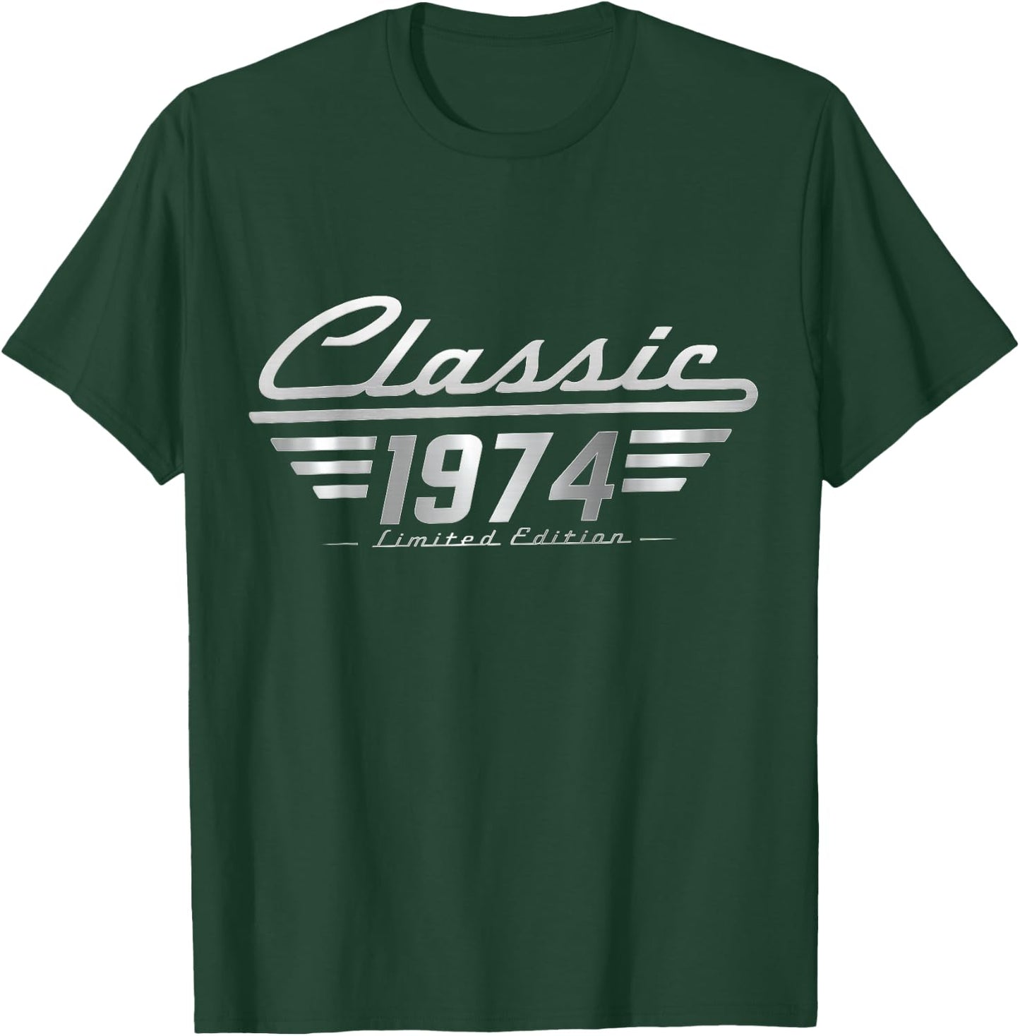 Classic 1974 Limited Edition Vintage Car Birthday T-Shirt - T-Shirt | Forest