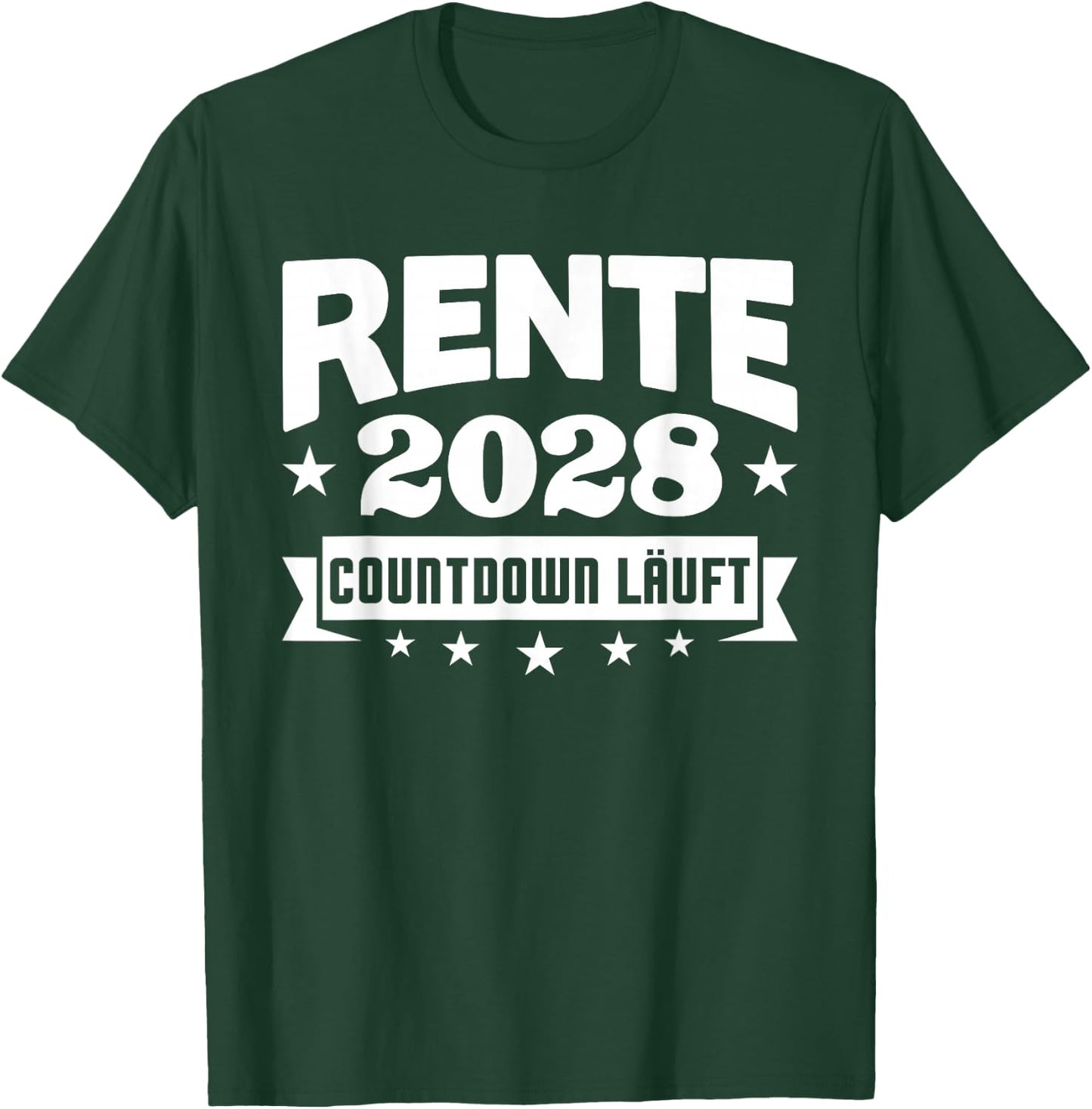 Legenden gehen 2028 in Rente Ruhestand Rentner 2028 T-Shirt - T-Shirt | Forest