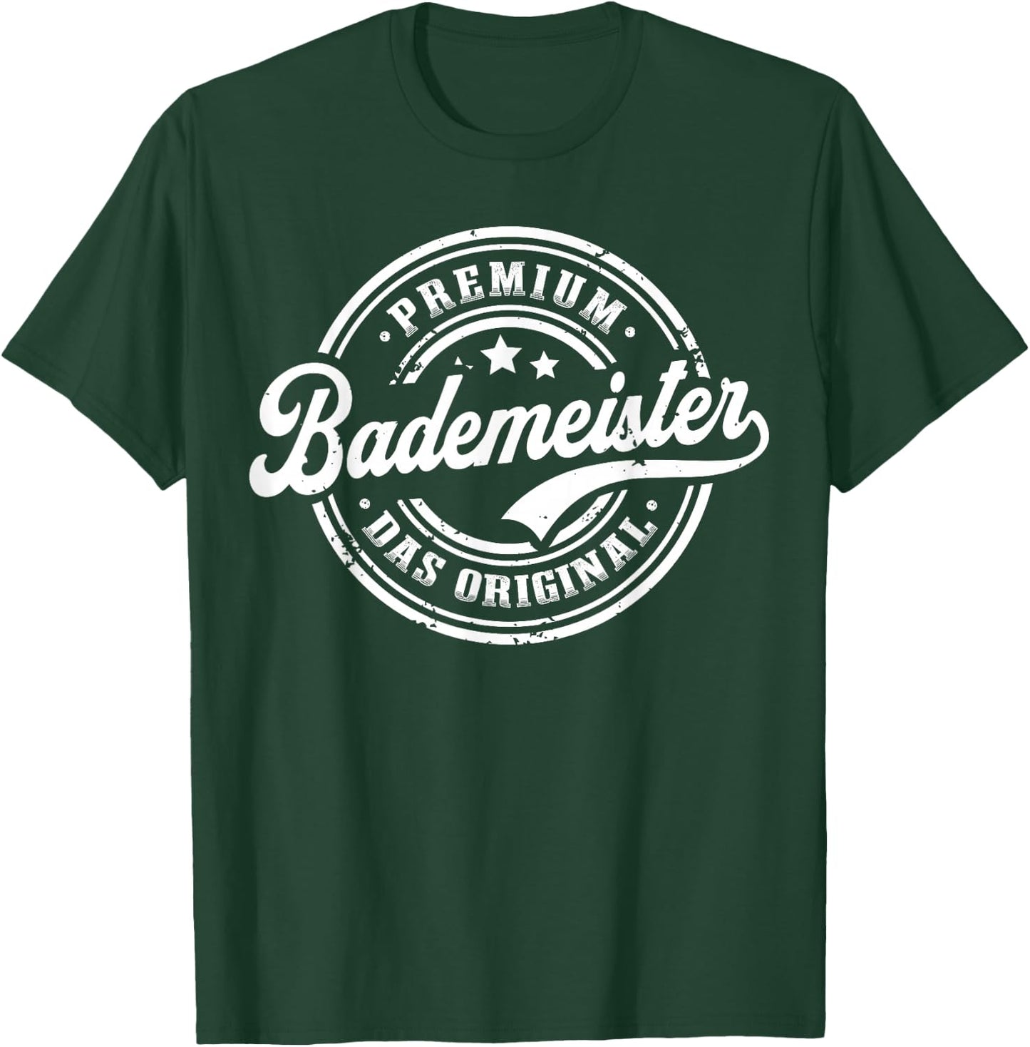 Bademeister Original Lustiges Rettungsschwimmer T-Shirt - T-Shirt | Forest