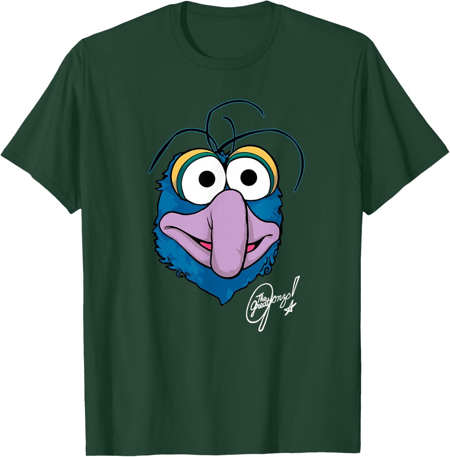Disney The Muppets Gonzo the Great Big Face T-Shirt - T-Shirt | Forest