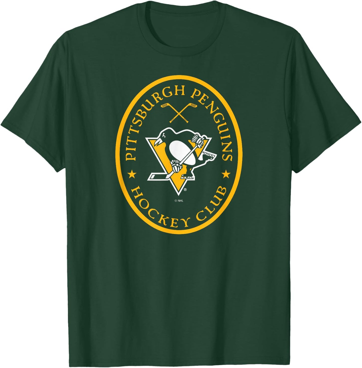 Pittsburgh Penguins Iconic Black Officially Licensed T-Shirt - T-Shirt | Forest