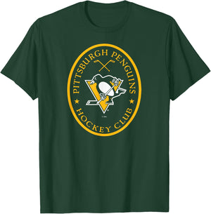 Pittsburgh Penguins Iconic Black Officially Licensed T-Shirt - T-Shirt | Forest