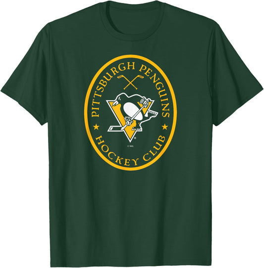 Pittsburgh Penguins Iconic Black Officially Licensed T-Shirt - T-Shirt | Forest