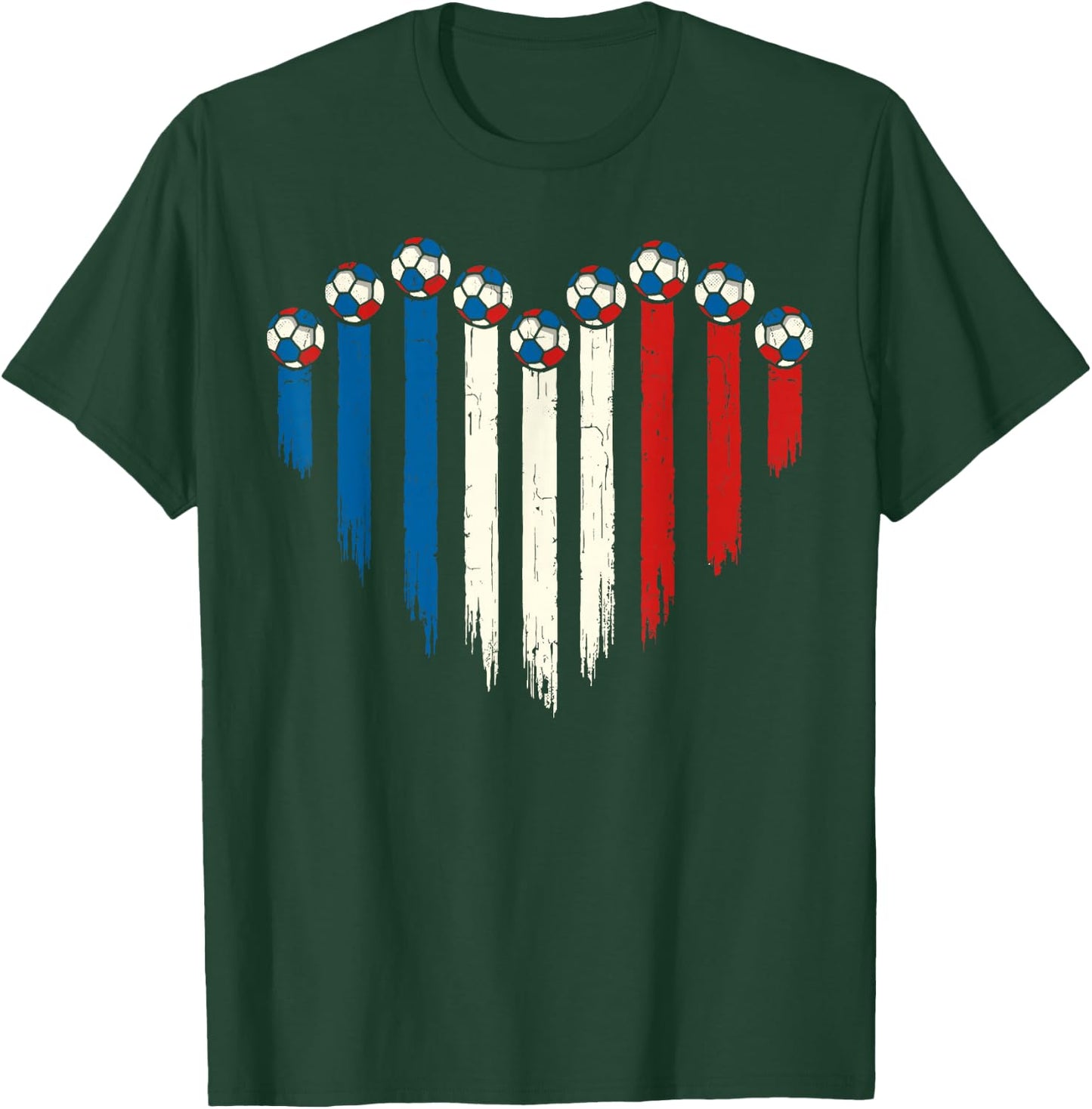 Drapeau français Fantaisie France T-Shirt - T-Shirt | Forest