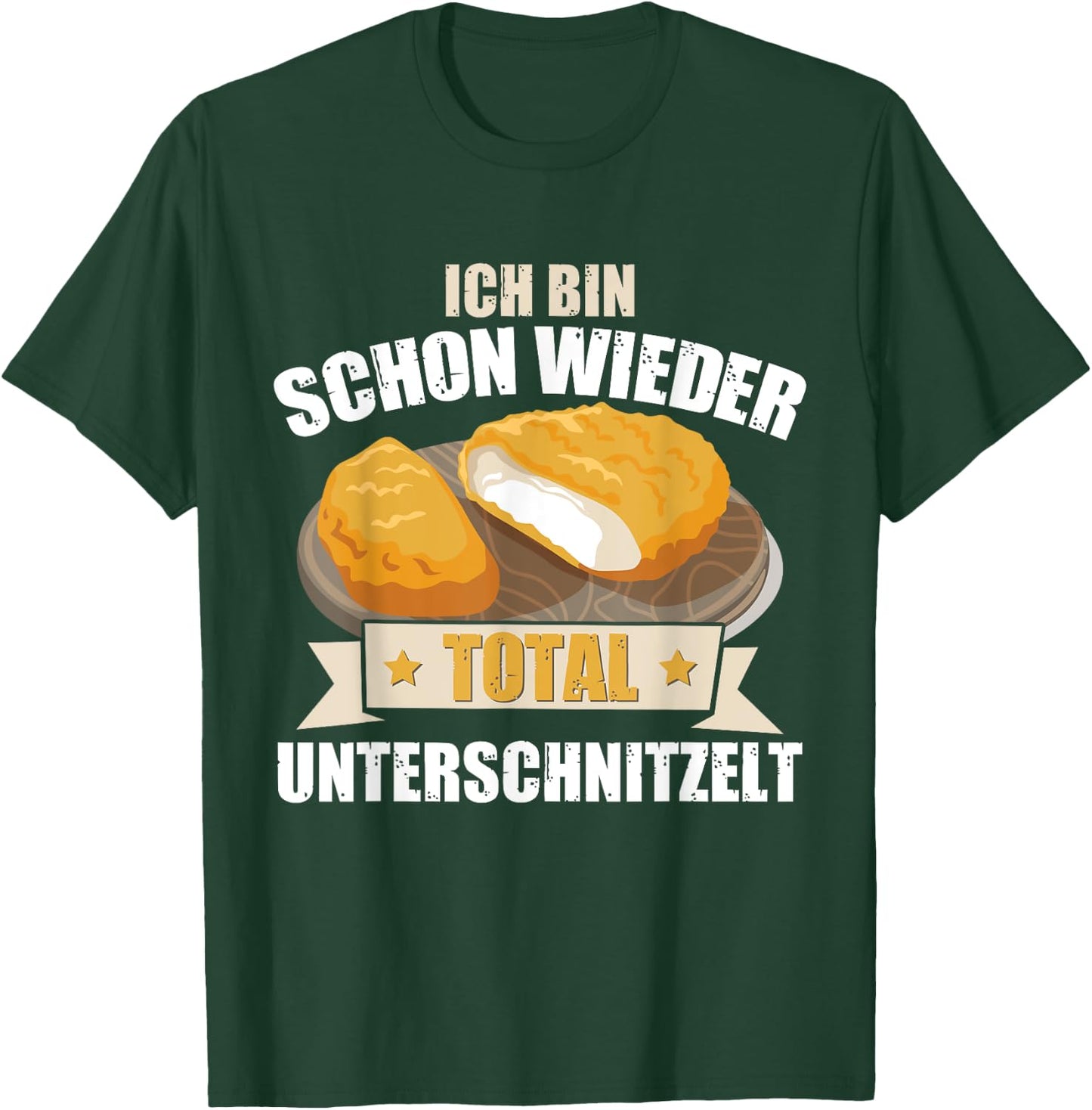 Lustiges Schnitzel T-Shirt - T-Shirt | Forest