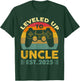 I Leveled Up to Uncle 2025 I'm Going to Be Uncle 2025 Gamer T-Shirt - T-Shirt | Forest