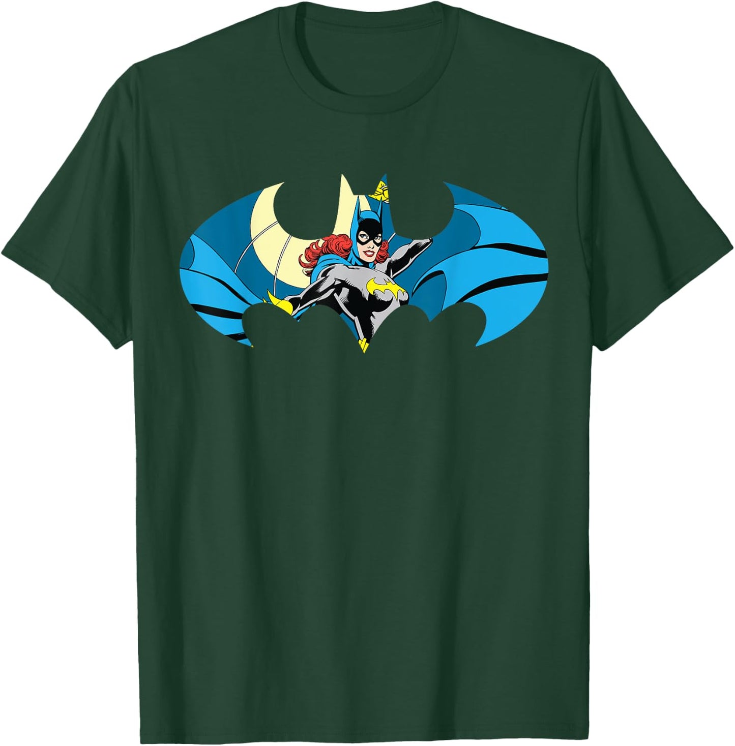 DC Batgirl Logo Charakterschild T-Shirt - T-Shirt | Forest