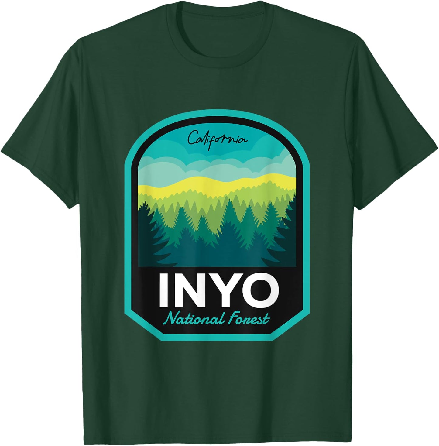 Inyo National Forest CA T-Shirt - T-Shirt | Forest