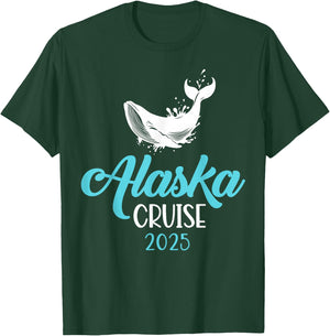Alaska Cruise 2025 Matching Family Men Women Kids Girl Boy T-Shirt - T-Shirt | Forest