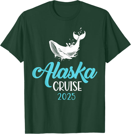 Alaska Cruise 2025 Matching Family Men Women Kids Girl Boy T-Shirt - T-Shirt | Forest