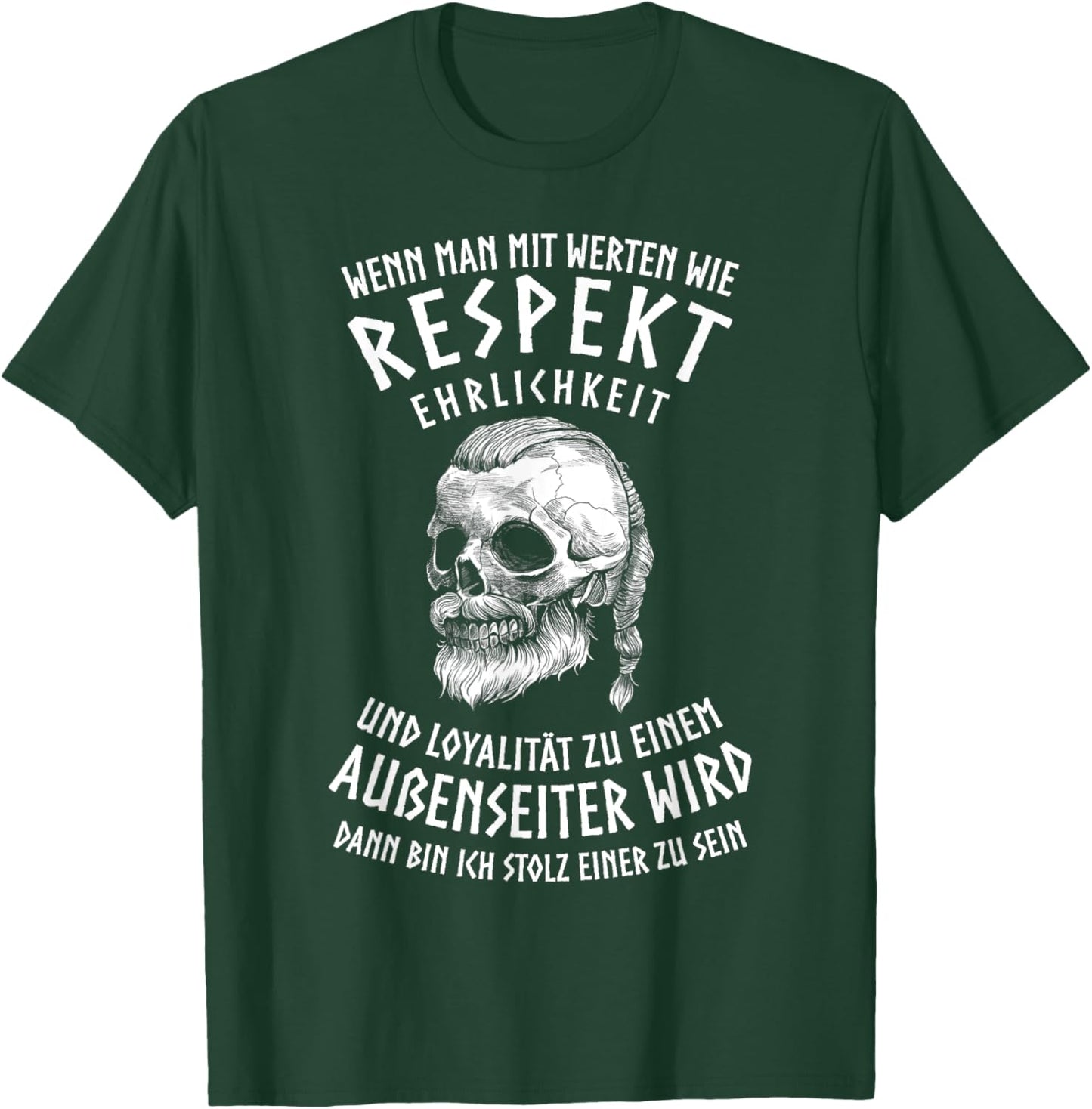 Viking Valhall Walhalla Odin Runes Berserker Gods , black T-Shirt - T-Shirt | Forest