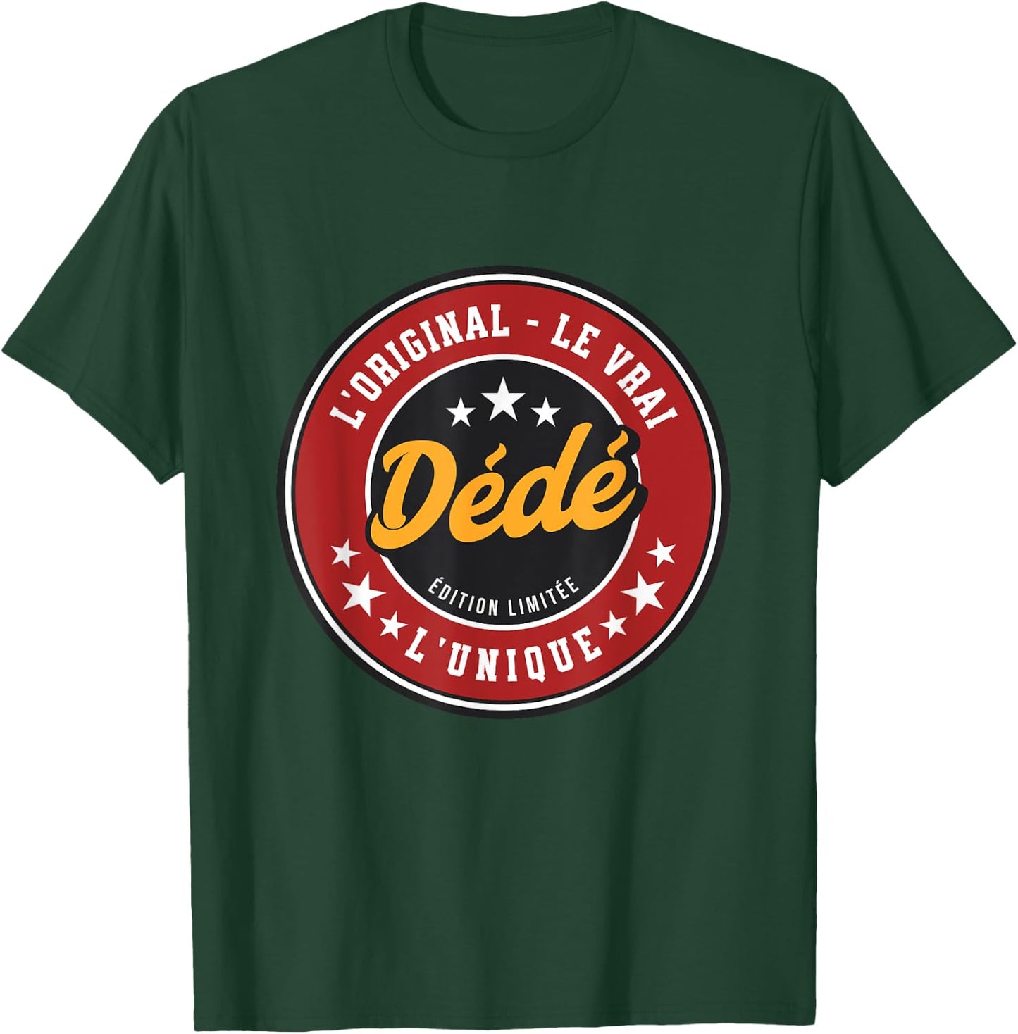 Dedicated Name Custom Dedicated The Original The True The Unique , Black, S T-Shirt - T-Shirt | Forest