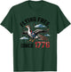 1776 Patriotic Goose Aviator Artwork T-Shirt - T-Shirt | Forest