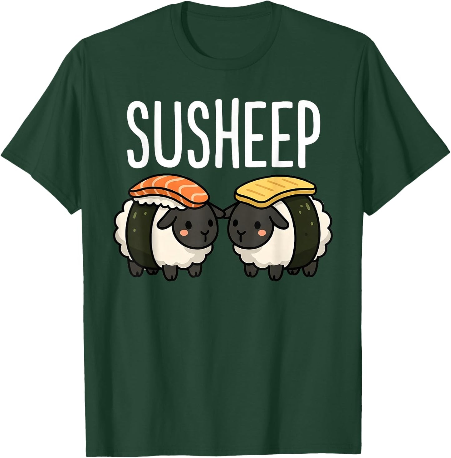 Susheep Sushi Sheep T-Shirt - T-Shirt | Forest