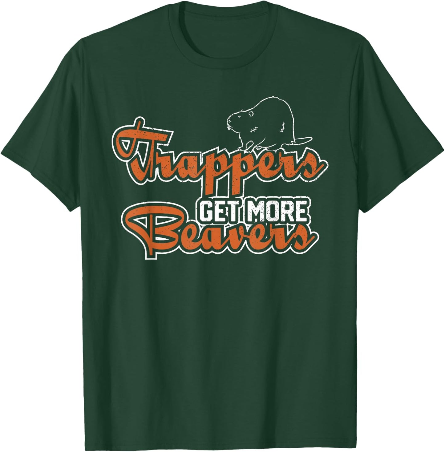 Bear Hunting Animal Gift & Trapper Trapping Hunting Trap Trappers Hunter T-Shirt - T-Shirt | Forest
