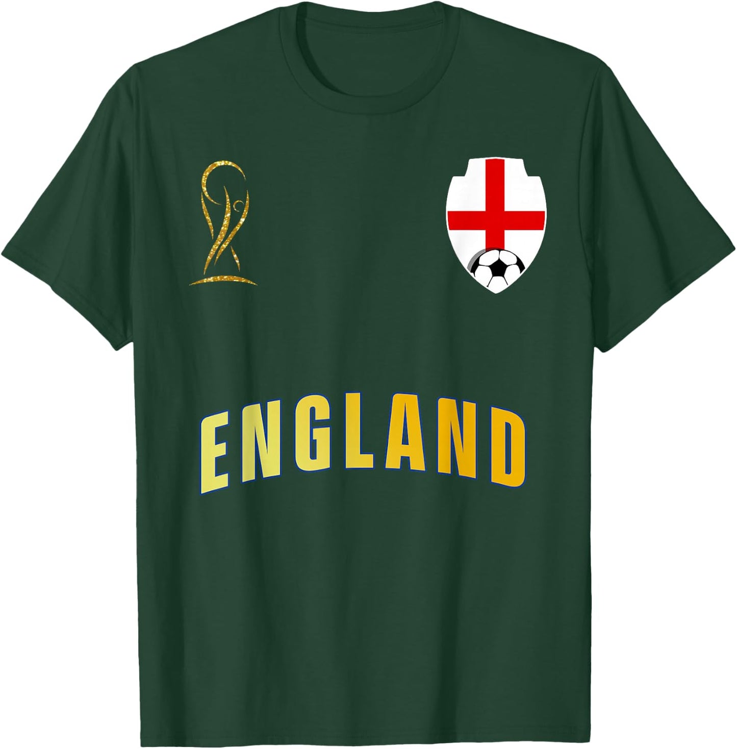 Retro England Flag English Pride Lovers T-Shirt - T-Shirt | Forest