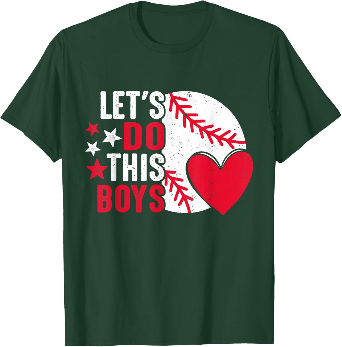 Baseball Mama Lets Do This Boys T-Shirt - T-Shirt | Forest