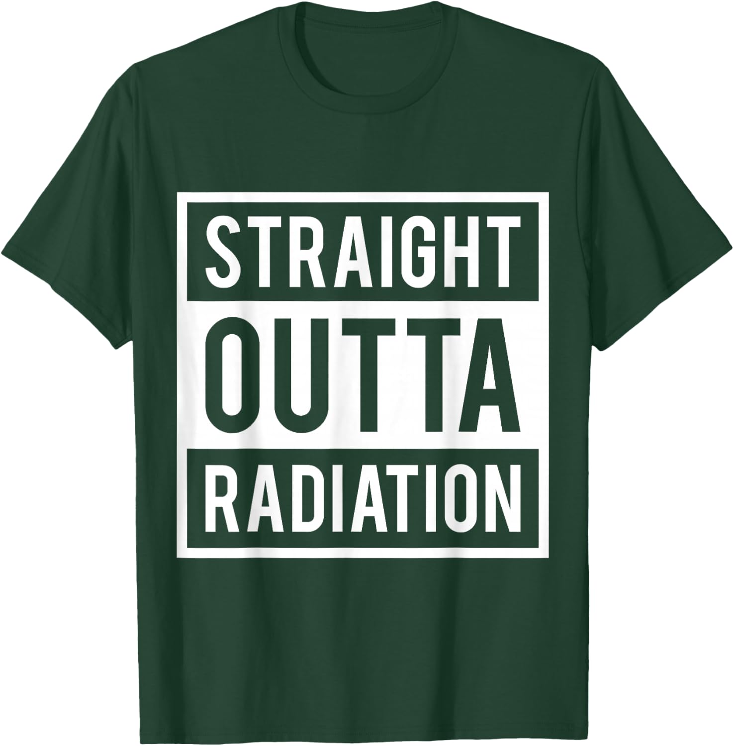 Fight Cancer Awareness Survived Radiation Women T-Shirt - T-Shirt | Forest