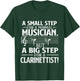 A Small Step For A Normal Musician - Clarinet Clarinetist T-Shirt - T-Shirt | Forest