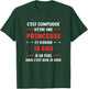 Woman 18 Years Teen Humor Princess Birthday Girl 18 Years , Black T-Shirt - T-Shirt | Forest