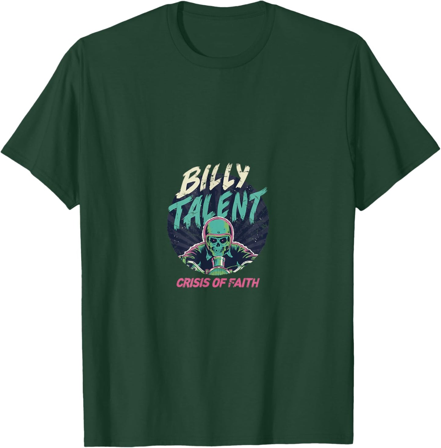 The Crisis of Faith | Circle Rider , Black, S T-Shirt - T-Shirt | Forest