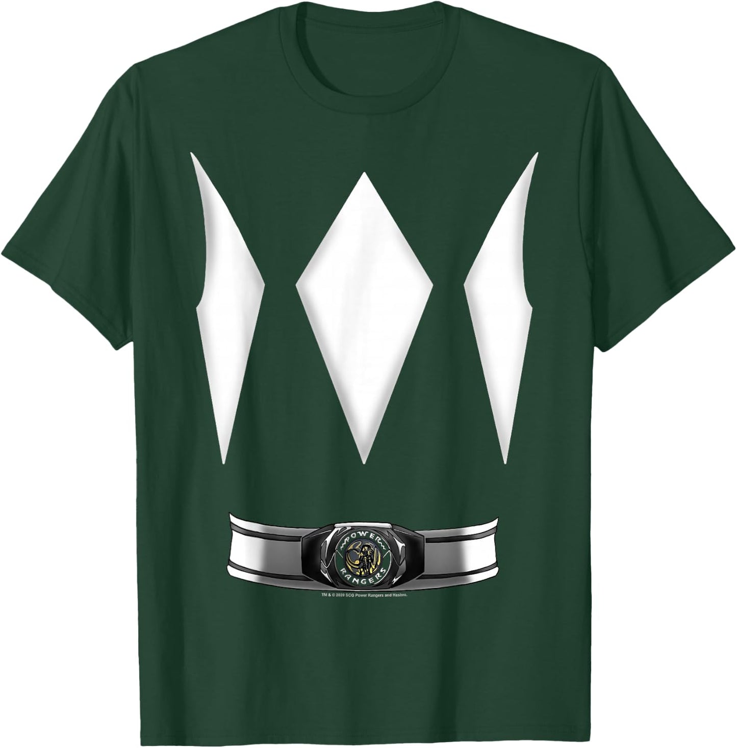 Power Rangers Halloween Black Ranger Costume T-Shirt - T-Shirt | Forest